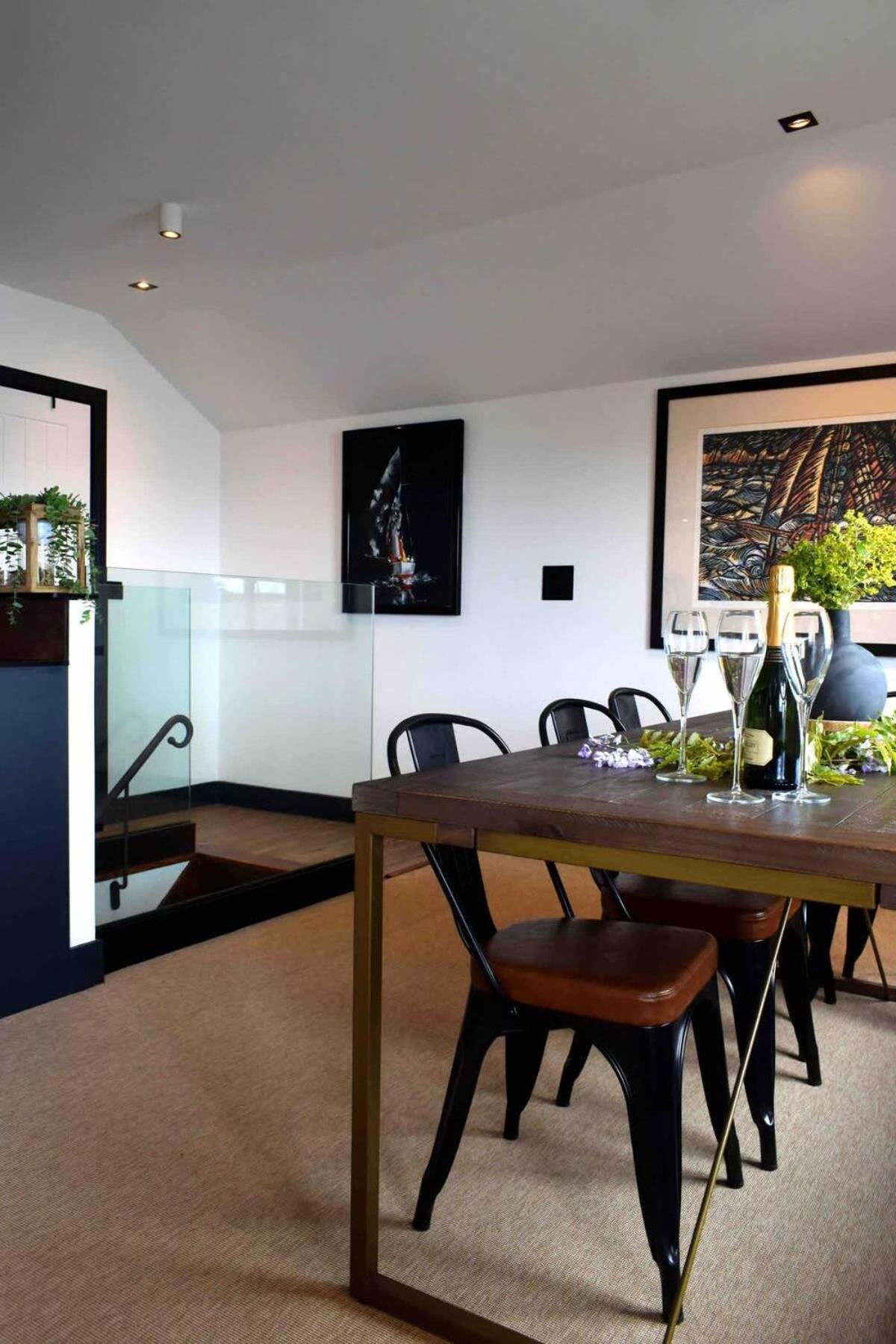 Stunning Waterfront Apartment With Spectacular Views & Parking At 'Captains Loft' Falmouth Esterno foto