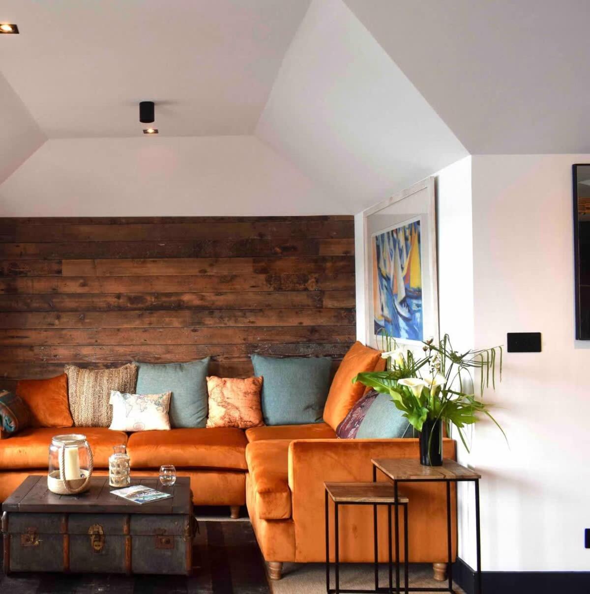Stunning Waterfront Apartment With Spectacular Views & Parking At 'Captains Loft' Falmouth Esterno foto